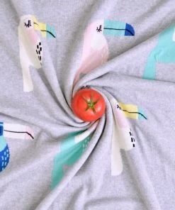 SEVIRA KIDS Couverture Bébé En Coton Bio Toucan TU -Bloom-boutique couverture bebe en coton bio toucan tu 2