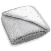 SEVIRA KIDS Couverture Bébé En Coton Et Minky 100 X 75 Cm