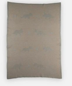 Noukie's Couverture Bébé En Tricot TSO Bleu (75 X 100 Cm) -Bloom-boutique couverture bebe en tricot tso bleu 75 x 100 cm 5