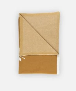 Noukie's Couverture Bébé En Tricot TSO Ocre (100 X 140 Cm) -Bloom-boutique couverture bebe en tricot tso ocre 100 x 140 cm 5