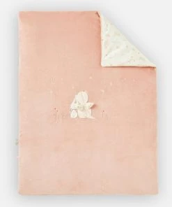 Noukie's Couverture Bébé En Veloudoux Lina & Joy (100 X 140 Cm) -Bloom-boutique couverture bebe en veloudoux lina joy 100 x 140 cm 4
