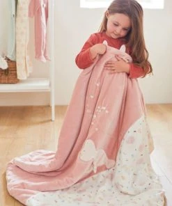 Noukie's Couverture Bébé En Veloudoux Lina & Joy (100 X 140 Cm) -Bloom-boutique couverture bebe en veloudoux lina joy 100 x 140 cm 5