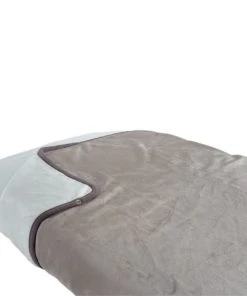 KINOUSSES Couverture Bébé Marron Flanelle -Bloom-boutique couverture bebe marron flanelle 3