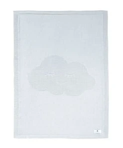 Nordic Coast Couverture Bébé Nuage Coton Gris 100x70 Cm -Bloom-boutique couverture bebe nuage coton gris 100x70 cm 3