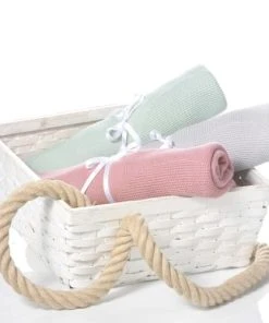 Nordic Coast Couverture Bébé Nuage Coton Gris 100x70 Cm -Bloom-boutique couverture bebe nuage coton gris 100x70 cm 4