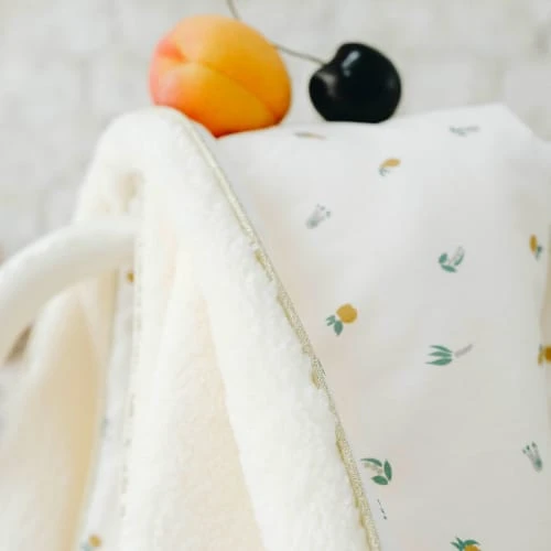 Cocoeko Couverture Bébé Polaire & Coton Bio Plein Air (75x90 Cm) 2 Cocoeko Couverture Bébé Polaire & Coton Bio Plein Air (75x90 Cm) – Image 2