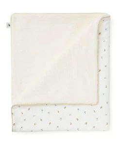 Cocoeko Couverture Bébé Polaire & Coton Bio Plein Air (75x90 Cm)