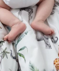 SEVIRA KIDS Couverture Bébé Réversible Safari TU -Bloom-boutique couverture bebe reversible safari tu 3