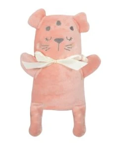 KINOUSSES Couverture Bébé Rose Pilou-pilou