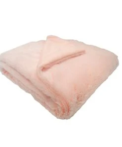Home Maison Couverture Bébé Snow Doublée Coton Lait Fraise 75x100