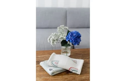 Kindsgut Couverture Bébé Tricotée Ultra-douce 100% Coton Multicolore 2 Kindsgut Couverture Bébé Tricotée Ultra-douce 100% Coton Multicolore – Image 2