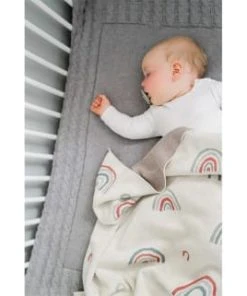 Kindsgut Couverture Bébé Tricotée Ultra-douce 100% Coton Multicolore 8 Kindsgut Couverture Bébé Tricotée Ultra-douce 100% Coton Multicolore -Bloom-boutique couverture bebe tricotee ultra douce 100 coton multicolore 28