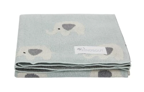 Kindsgut Couverture Bébé Tricotée Ultra-douce 100% Coton Multicolore 1 Kindsgut Couverture Bébé Tricotée Ultra-douce 100% Coton Multicolore
