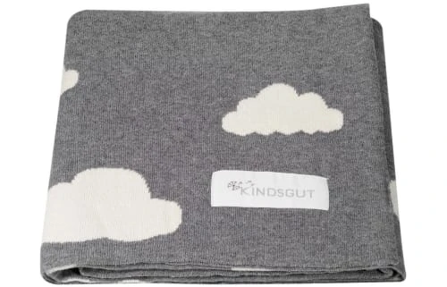Kindsgut Couverture Bébé Tricotée Ultra-douce 100% Coton Multicolore 1 Kindsgut Couverture Bébé Tricotée Ultra-douce 100% Coton Multicolore