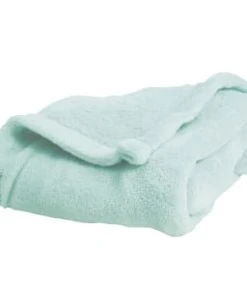 Home Maison Couverture Bébé Unie Et Colorée Turquoise 100x150 -Bloom-boutique couverture bebe unie et coloree turquoise 100x150 4