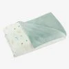 KINOUSSES Couverture Bébé Vert Sauge Velours