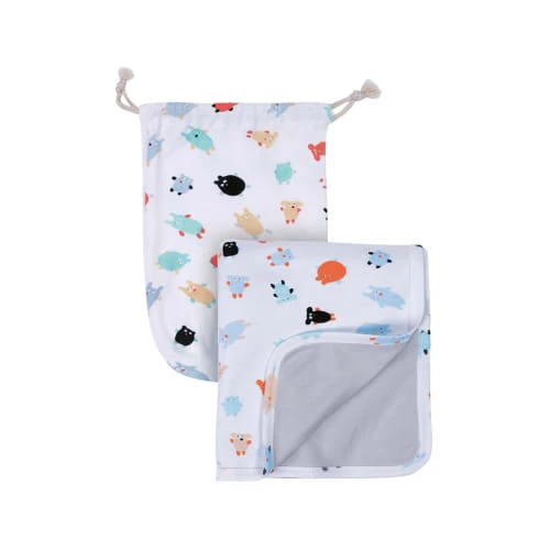 Petit Jour Paris Couverture Coton Multicouleur Bébé 2 Petit Jour Paris Couverture Coton Multicouleur Bébé – Image 2