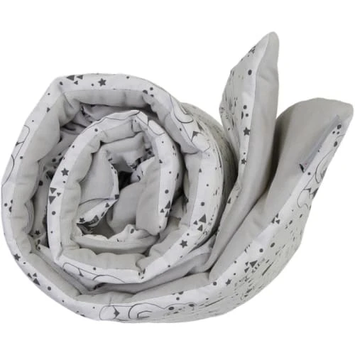 Chouchouette Couverture Douceur Renard Noir Et Blanc 3 Chouchouette Couverture Douceur Renard Noir Et Blanc – Image 3
