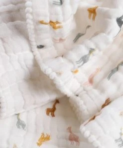 Noukie's Couverture En Mousseline De Coton Bio Mix & Match (70 X 100 Cm) -Bloom-boutique couverture en mousseline de coton bio mix match 70 x 100 cm 2