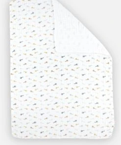 Noukie's Couverture En Mousseline De Coton Bio Mix & Match (70 X 100 Cm)