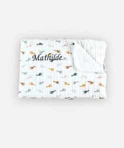 Noukie's Couverture En Mousseline De Coton Bio Mix & Match (70 X 100 Cm) -Bloom-boutique couverture en mousseline de coton bio mix match 70 x 100 cm 3