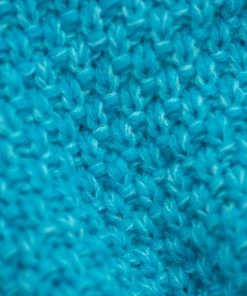 Crochetts Couverture En Tricot Bleu Sirène 60X90 Cm -Bloom-boutique couverture en tricot bleu sirene 60x90 cm 2