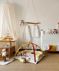 Trois Kilos Sept Couverture En Velours Cache-cache En Forêt (100 X 140 Cm) -Bloom-boutique couverture en velours cache cache en foret 100 x 140 cm 3