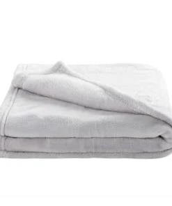 Home Maison Couverture Enfant En Microfibre Bleu Ciel 150 X 100 -Bloom-boutique couverture enfant en microfibre perle 150 x 100 1