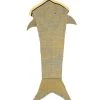 Crochetts Couverture Gris Requin 70X140 Cm