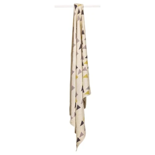Sauthon Couverture Maille 100x80cm En Coton Beige 2 Sauthon Couverture Maille 100x80cm En Coton Beige – Image 2