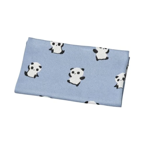 Sauthon Couverture Maille 100x80cm En Coton Bleu 1 Sauthon Couverture Maille 100x80cm En Coton Bleu