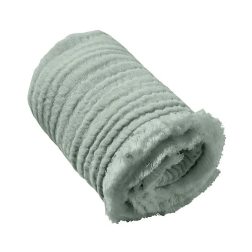 Nordic Coast Couverture Mousseline Avec Franges Vert 80x80 Cm 5 Nordic Coast Couverture Mousseline Avec Franges Vert 80x80 Cm – Image 5