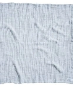 Nordic Coast Couverture Mousseline Bebe Coton Bleu 80x80 Cm -Bloom-boutique couverture mousseline bebe coton bleu 80x80 cm 2