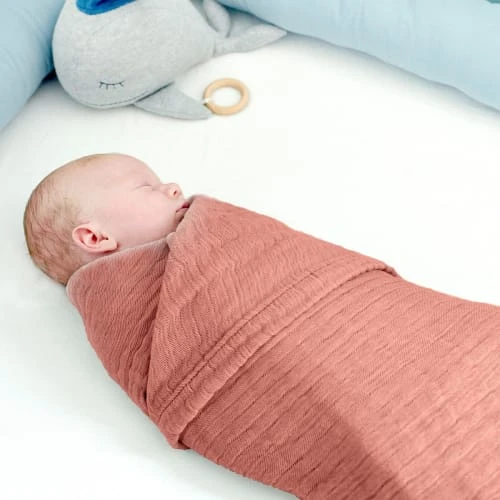 Nordic Coast Couverture Mousseline Bebe Coton Cuivre 80x80 Cm 5 Nordic Coast Couverture Mousseline Bebe Coton Cuivre 80x80 Cm – Image 5
