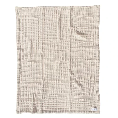 Nordic Coast Couverture Mousseline Bebe Coton Ivoire 80x80 Cm 2 Nordic Coast Couverture Mousseline Bebe Coton Ivoire 80x80 Cm – Image 2