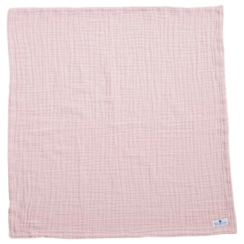 Nordic Coast Couverture Mousseline Bebe Coton Rose Pâle 80x80 Cm 2 Nordic Coast Couverture Mousseline Bebe Coton Rose Pâle 80x80 Cm – Image 2