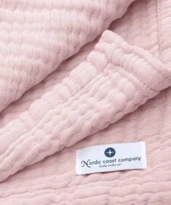 Nordic Coast Couverture Mousseline Bebe Coton Rose Pâle 80x80 Cm 8 Nordic Coast Couverture Mousseline Bebe Coton Rose Pâle 80x80 Cm -Bloom-boutique couverture mousseline bebe coton rose pale 80x80 cm 2