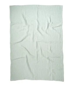 Nordic Coast Couverture Mousseline Bebe Coton Vert 120x90 Cm -Bloom-boutique couverture mousseline bebe coton vert 120x90 cm 2