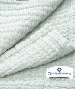 Nordic Coast Couverture Mousseline Bebe Coton Vert 80x80 Cm 8 Nordic Coast Couverture Mousseline Bebe Coton Vert 80x80 Cm -Bloom-boutique couverture mousseline bebe coton vert 80x80 cm 2