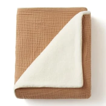 Cocoeko Couverture Polaire & Gaze De Coton écru (75 X 90 Cm) 5 Cocoeko Couverture Polaire & Gaze De Coton écru (75 X 90 Cm) – Image 5