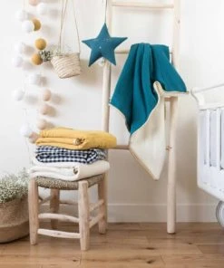 Cocoeko Couverture Polaire & Gaze De Coton écru (75 X 90 Cm) 8 Cocoeko Couverture Polaire & Gaze De Coton écru (75 X 90 Cm) -Bloom-boutique couverture polaire gaze de coton ecru 75 x 90 cm 2