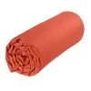 P'tit Basile Drap Housse 100% Coton Bio 60x120 Brique