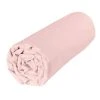 P'tit Basile Drap Housse 100% Coton Bio 60x120 Rose Pétale