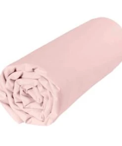 P'tit Basile Drap Housse Bleu Ciel 100% Coton Biologique 60x120 -Bloom-boutique drap housse 100 coton bio 60x120 rose petale