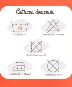 KINOUSSES Drap Housse Bébé 40 X 80 Cm Corail Coton -Bloom-boutique drap housse bebe 40 x 80 cm corail coton 5