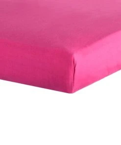 KINOUSSES Drap Housse Bébé 40 X 80 Cm Fuchsia Coton
