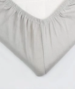 KINOUSSES Drap Housse Bébé 40 X 80 Cm Gris Coton -Bloom-boutique drap housse bebe 40 x 80 cm gris coton 5