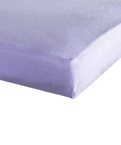 KINOUSSES Drap Housse Bébé 40 X 80 Cm Lilas Coton