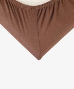 KINOUSSES Drap Housse Bébé 40 X 80 Cm Marron Coton -Bloom-boutique drap housse bebe 40 x 80 cm marron coton 4