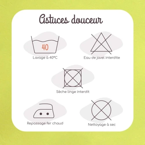 KINOUSSES Drap Housse Bébé 40 X 80 Cm Vert Anis Coton 6 KINOUSSES Drap Housse Bébé 40 X 80 Cm Vert Anis Coton – Image 6